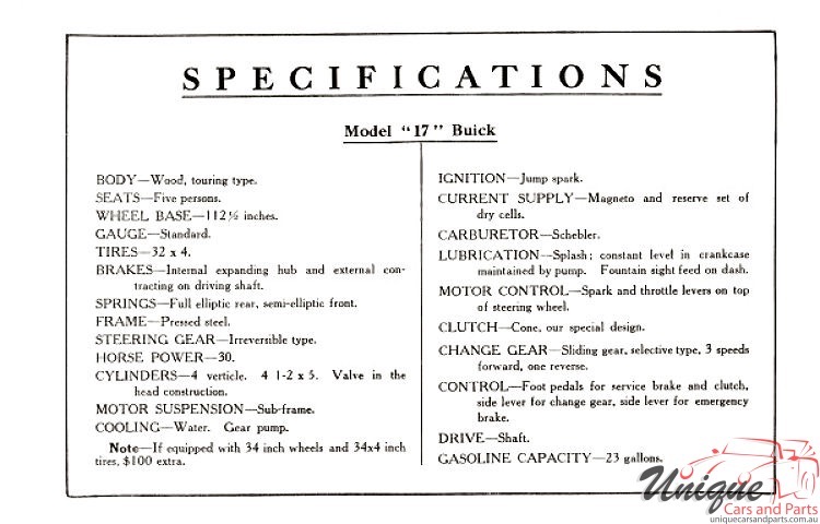 1909 Buick Brochure Page 6